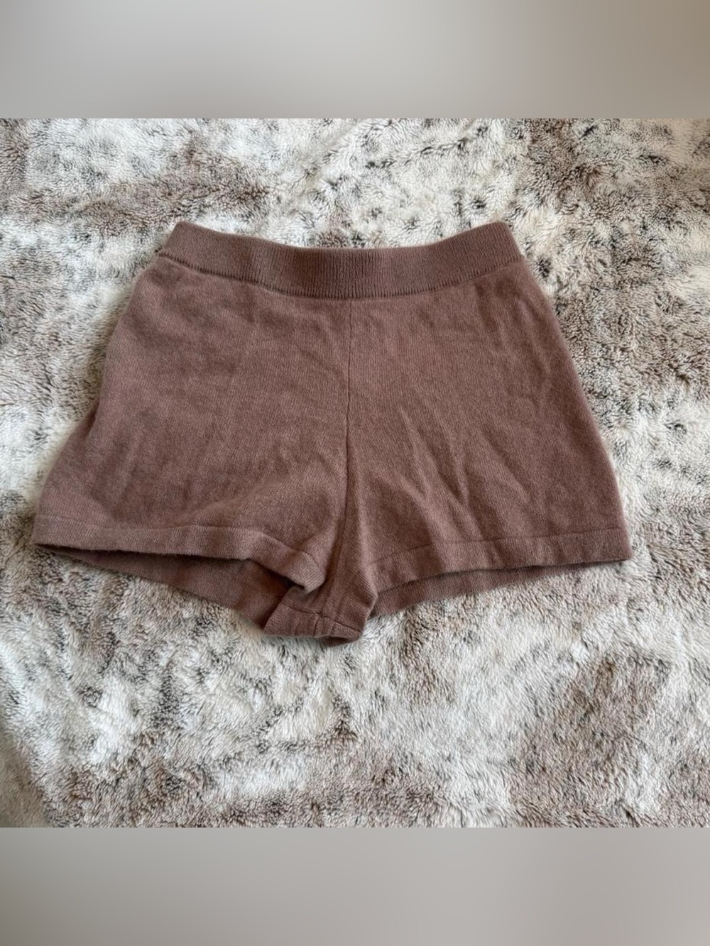 else NWOT Mauve Cashmere Shorts, Size XS